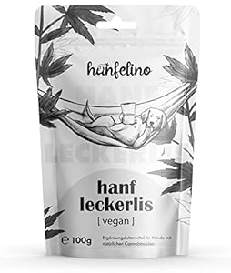 Hanfelino Hanf Leckerlis für Hunde 100g
