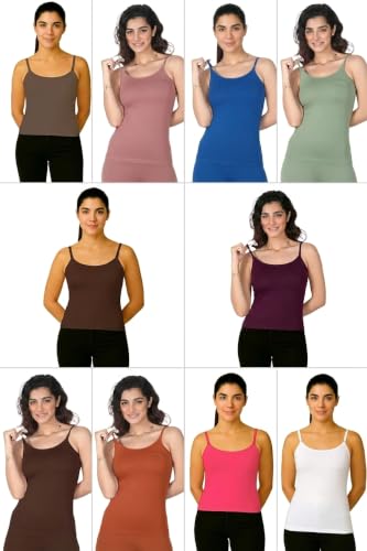 Image of Women's Cotton Camisole (Pack of 6)