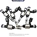 Automotive-leader 6Pcs 12629927 Fuel Injectors Nozzle 6 Holes Disc Engine for Buick Allure LaCrosse, Cadillac CTS SRX, Chevrolet GMC Terrain 12642021, FIJ0030, 2173449, FJ1059, 217-3449, 4G2248, M1406