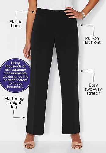 Catherines Women's Plus Size Refined Pull-On Pant2