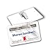Avery 5362 Laminated Name Badges, w/Clips,Printable,2-Inch x3-1/4-Inch , 30/BX,WE