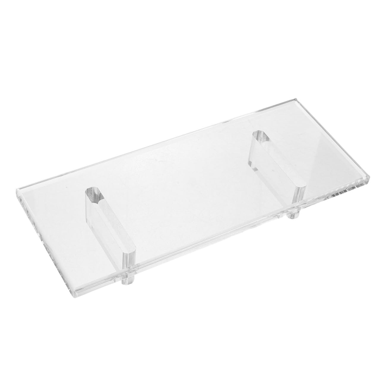 Bandeja de acrílico Toyvian para organizar accesorios y decorar baño