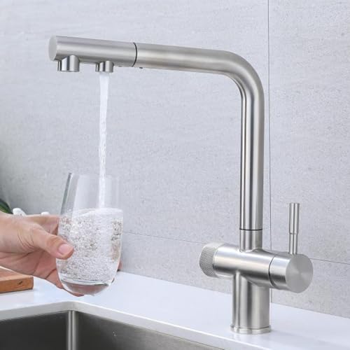 Robinet cuisine 3 voies LWX à douchette pour simplifier vos recettes saines