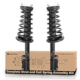 MOSTPLUS Rear Complete Strut Assembly & Shock Absorber w/Coil Springs Compatible with Toyota 1997-2001 Camry 1999-2003 Solara, Replace 171680 171681 (Set of 2)