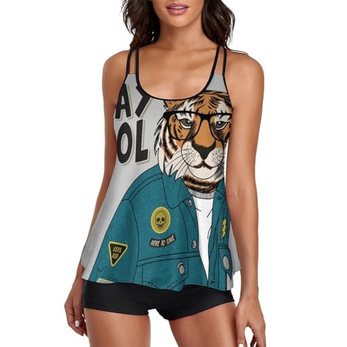 Maillot de bain tankini fluide short de garçon ensemble robe plage confort