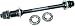 ACTION 3/8X26Tpi 175mm Rr with Bearings Hub Axle Kit