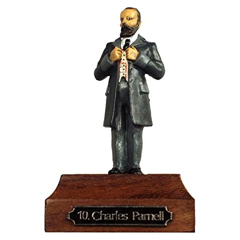 Edman Collection Charles Stewart Parnell Hand Painted Metal Statue IHP10 Cover