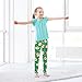 tplaotee Devil Egg Merry Christmas Green Kids Girls Shorts Soft Cotton Board Shorts Rash Guard for Dance Party 5T