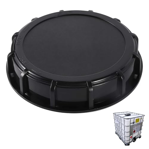 AHEJIOO IBC Deckel 163mm mit Gewindedichtung Robustes IBC Tank Zubehör für sicheren Verschluss auslaufsicheres 1000 Liter Wassertank Zubehör für Regentonne Garten