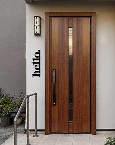Metal Hello Sign