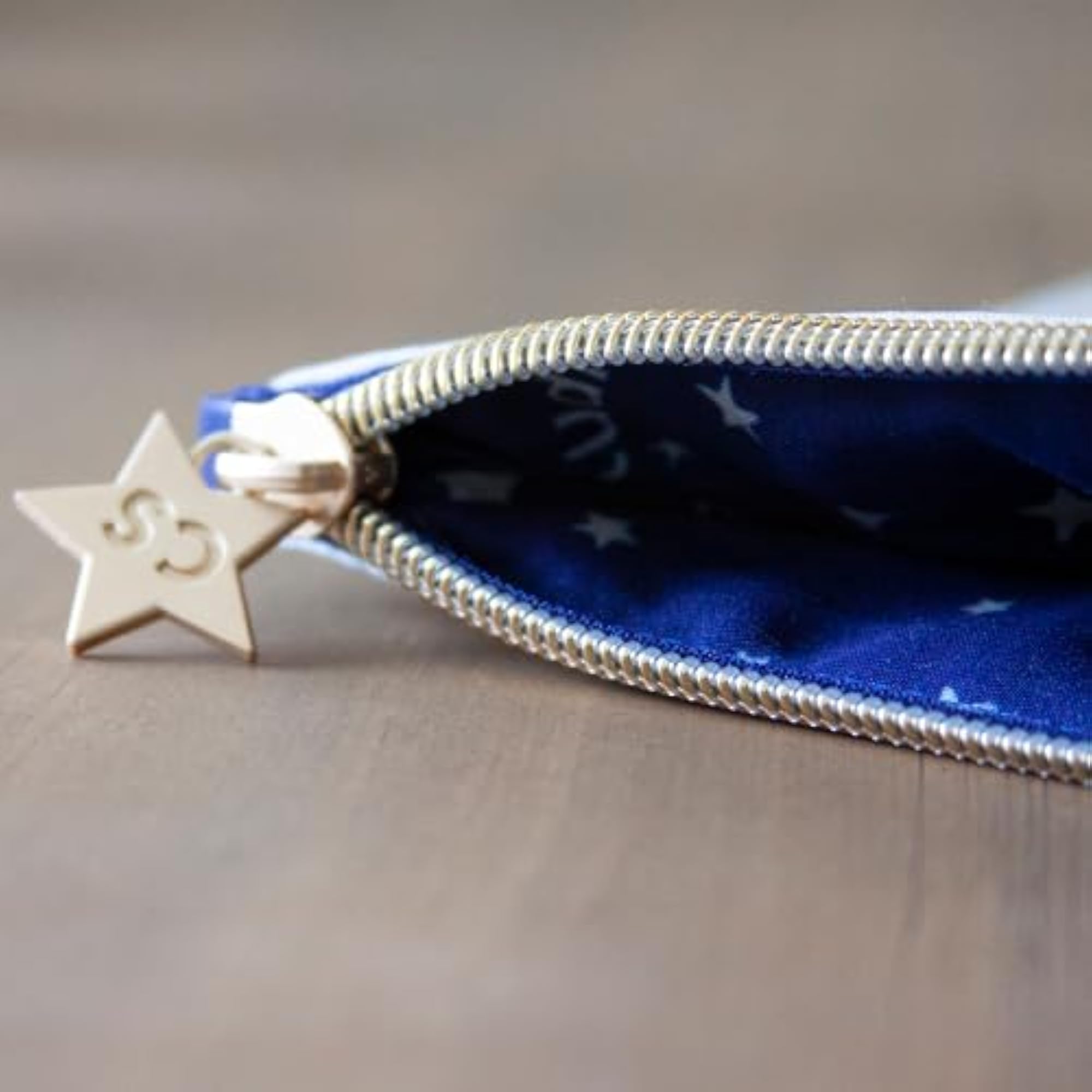 Astrology Zipper Pouch, Aries Design, 5" x 7"