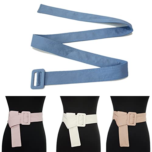 Women Belt Overcoat Waist Belt Coat Belt Replacement Belt for Men Belt Canvas Belt Solid Color Embellished Extra Long Canvas Wide Waist2