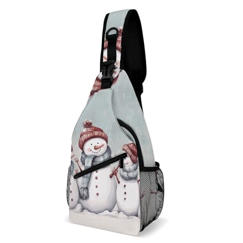 Bolso tipo bandolera deportivo impermeable para viaje miniatura 1