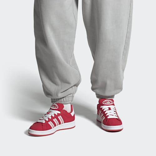 Image of adidas Campus 00s Womens Shoes Size 6, Color: Red /Footwear White /Halo Blush
