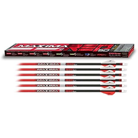 Carbon Express Maxima Red SD 250 Arrows w/ Blazer Vanes - 6 pk Cover