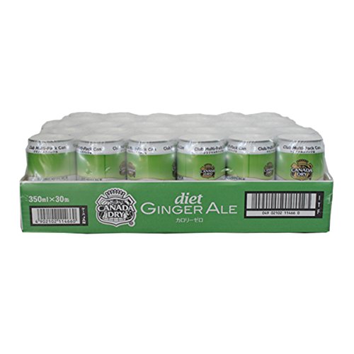 Costco Canada Dry ginger ale diet 350mlX30 cans Grocery