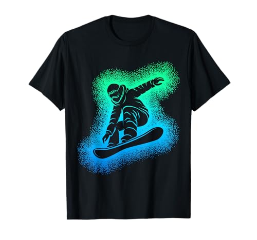 Snowboard Snowboarding Kids Boys Men T-Shirt