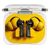 Nothing Ear (a) Wireless Earbuds with ChatGPT Integration, 45dB Hybrid Noise Cancelling Headphones, Hi-Res Audio, Advanced Equaliser, Dual Connect, 6 Mics, 42.5H Playtime Bluetooth Earphones Yellow