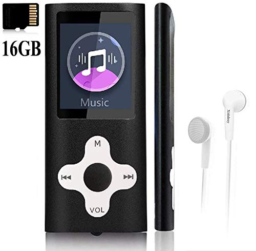 Mp3 Player,Music Player with a 16 GB Memory Card Portable Digital Music Player/Video/Voice