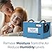 ALORAIR Commercial Dehumidifier 113 Pint, with drain Hose for Crawl Spaces, Basements, Industry Water Damage Unit, Compact, Portable, Auto Defrost, Memory Starting, 5 Years Warranty, Sentinel HD55
