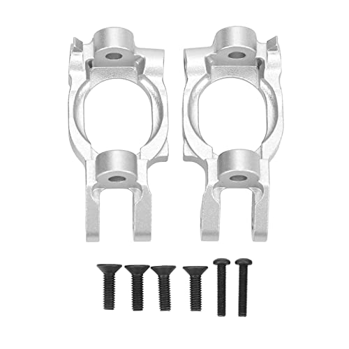 2Pcs Aluminium Alloy Caster Blocks C Hub for LOSI Hammer Rey Rock Rey 1/10 RC Car Replacement Parts(Money)
