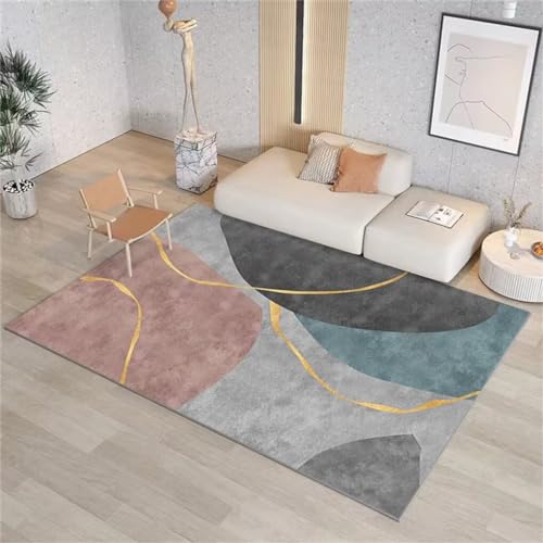 Grand tapis pas cher 120x120 cm lavable et tapis de bureau moderne