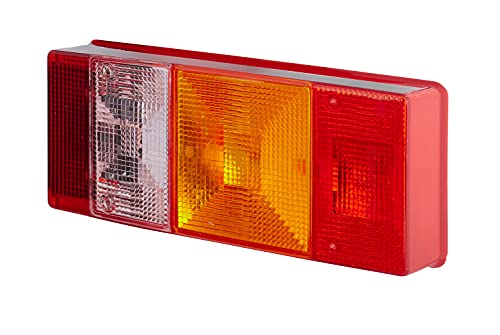Hella 9El 147 097-001 Lente, Luce Posteriore, Colore Diffusore Luce Rosso, Dx