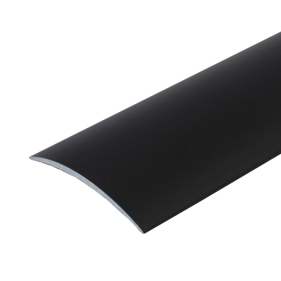 Cayrus Black A04 49Mm Anodised Aluminium Door Threshold Strip - 2.7M
