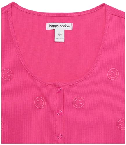 Image of Happy Nation Girls' Happy Nation Fitted Ribbed Cardigan