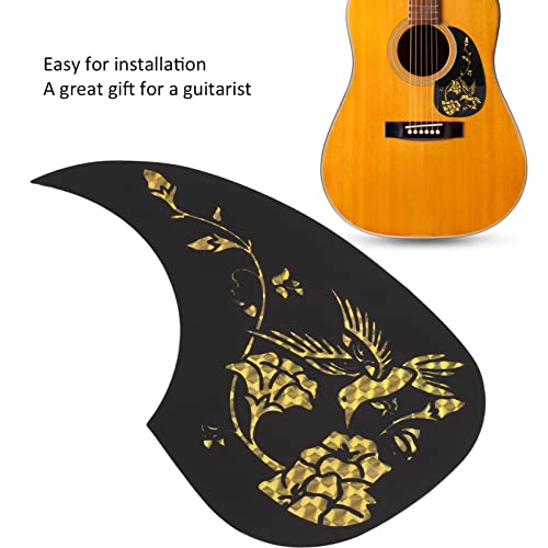 Pickguard de Guitare Beau Modèle Installation Facile Ensemble Plat de Pickguard D’instrument à Cordes Or - Les Beatles, Paul McCartney, John Lennon, RIngo Starr, George Harrison Pickguard de Guitare Beau Modèle Installation Facile Ensemble Plat de Pickguard D'instrument à Cordes Or – Image 4