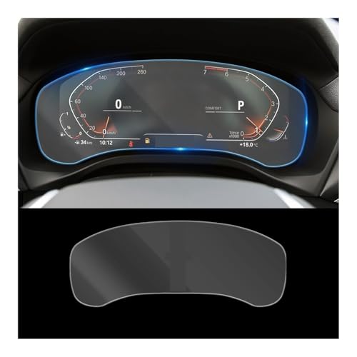 Verre trempé pour écran de tableau de bord de voiture X3 G01 haute transparence