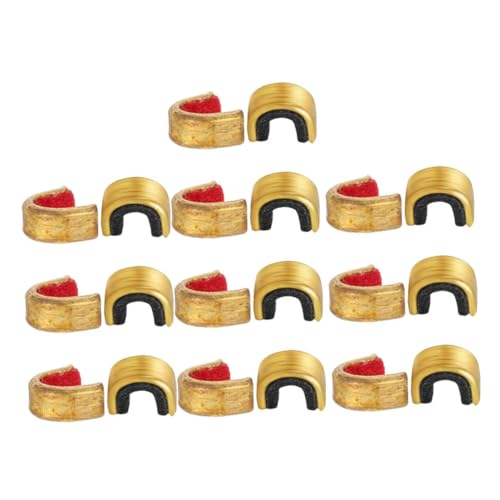 balacoo 20pcs Compound Recurve String Nocking Points Lightweight Nock Clamps for Arrow Tails Precision Nocking Points Value Pack Supplies