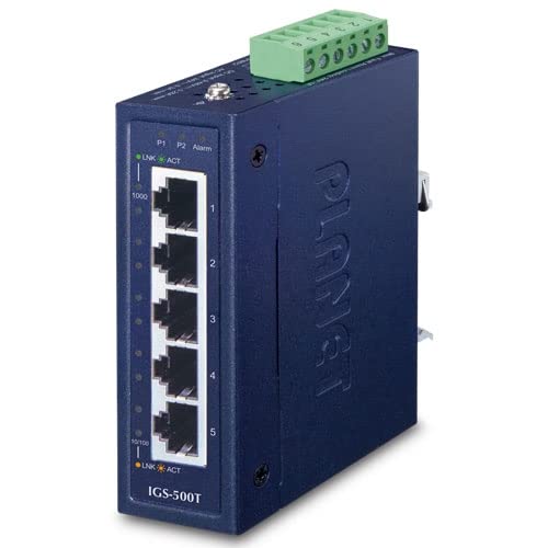 Planet IGS-500T 5-Port 10/100/1000T Gigabit Ethernet Switch
