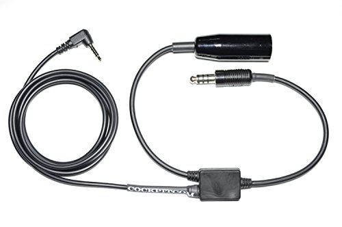 Helicopter Smartphone ATC/Audio Recording Headset Adapter