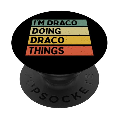 I'm Draco Doing Draco Things - Cita personalizada divertida PopSockets PopGrip Adhesivo