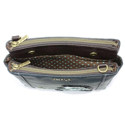 Image of CHALA Merry Messenger RFID Protected Women Faux Leather Shoulder Purse with Adjustable Crossbody Strap | RFID Protected