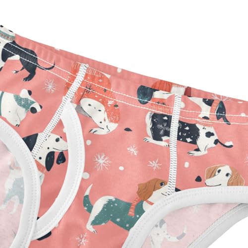 Wusikd Dachshunds Boys' Underwear Cotton Boys Briefs Soft Toddler Underwear 2T4