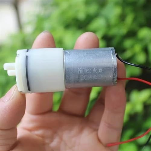 Bomba de vacío eléctrica pequeña DC 5V 6V Motor 370 miniatura 6