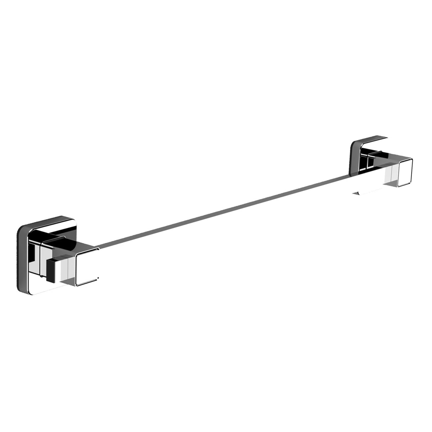 Showerdrape Red Pushloc Towel Rail