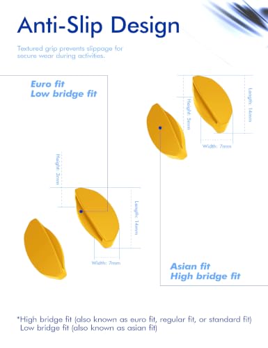 Image of SAUCER Replacement Nose Pieces Pads for Oakley Frogskins Range | HSTN OO9242 | Sielo OO9288 | Top Knot | Spindrift Sunglasses