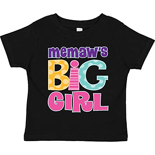 inktastic Memaw Big Girl Toddler T-Shirt