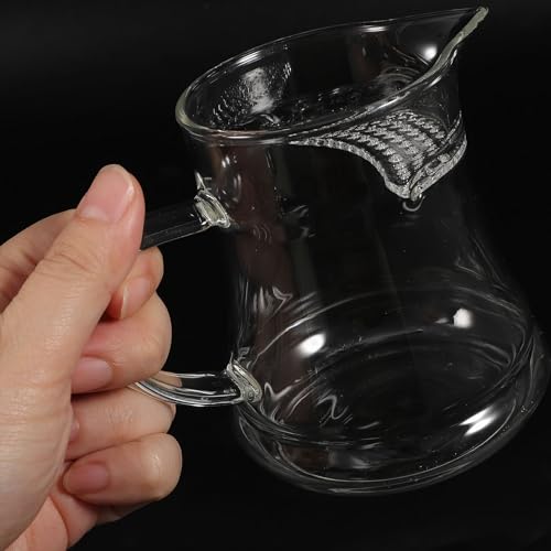Jarra de vidrio que soporta cambios de temperatura para preparar té sin roturas 4
