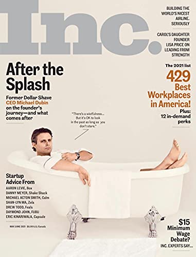 INC. Magazine May June 2021 After The Splash [Single Issue Magazine] Mansueto Ventures, Inc.