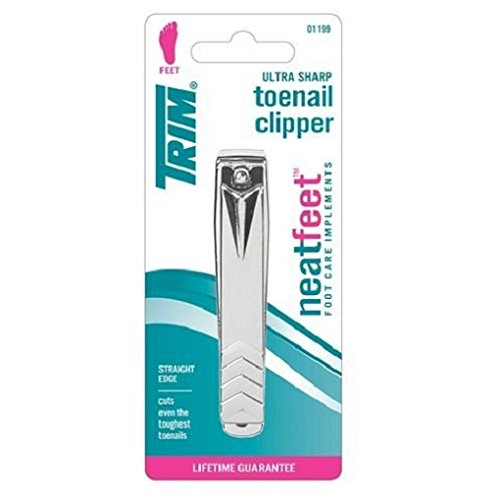 Ultra Sharp Straight Edge Toenail Clipper