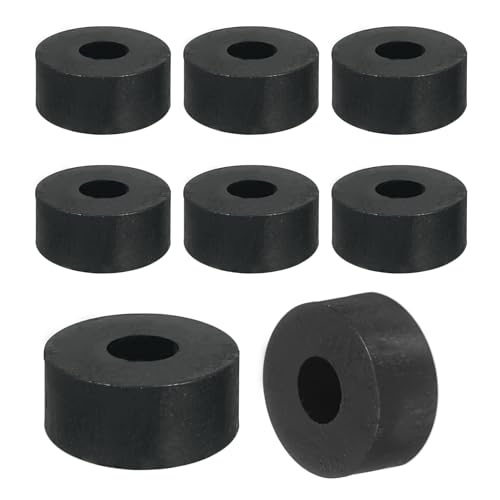 uxcell 36Pcs Entretoises caoutchouc épaisses 1/2 po OD x 3/16 po ID