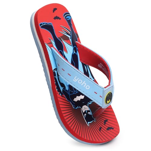 Image of YOHO Slippers for Kids|Comfortable and Lightweight FlipFlop|WB Cartoon & Comic Characters: Batman, Superman, PPG, Tom & Jerry, Scooby Do and We Bare Bears Footwear for Girls & Boys