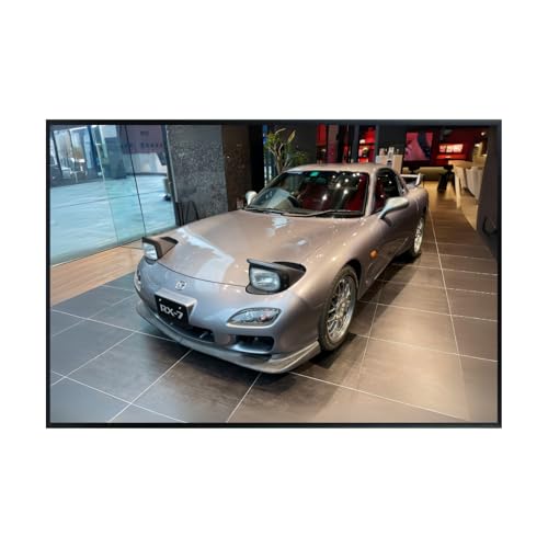 Blessed Posters Mazda RX-7 FD Wall Art – JDM Drift Car Poster Print for Garage, Living Room, Office, or Bedroom – Japanese Sports Car Decor