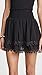 Peixoto Women's Ruffle Mini Skirt, Black, M