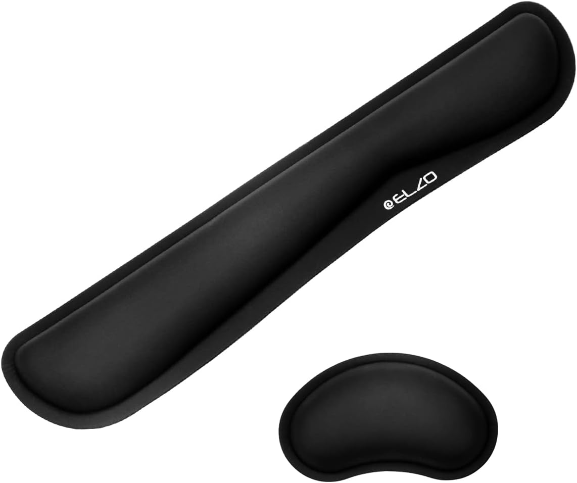 ELZO Repose-poignet Pour Clavier Avec Rembourrage En Mousse à - 6