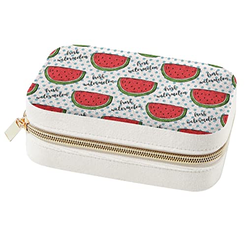 Boîte à bijoux de voyage portable pour boucles d'oreilles et bagues